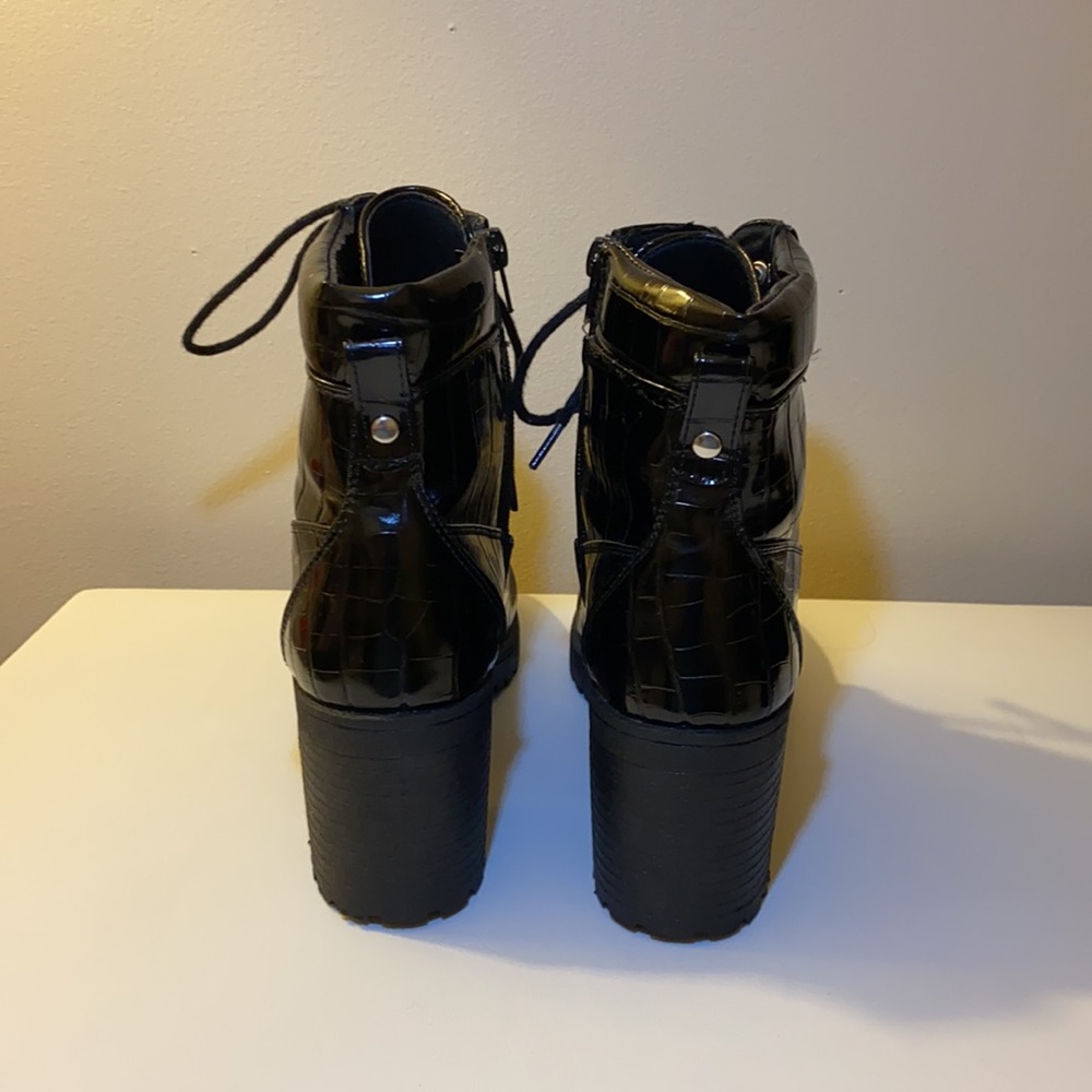 Qupid black boots - Picture 4 of 7